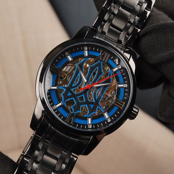 Класичний чоловічий годинник Awarder 025 Sharp Black-Blue | Зображення 2