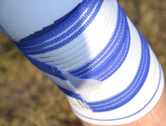 Наколінник Power System PS-6008 Knee Support Pro Blue/White (1шт.) S/M | Зображення 7