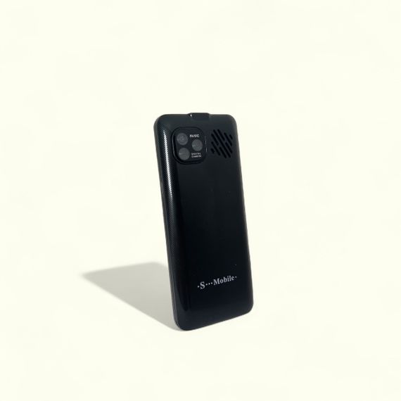 Кнопковий мобільний телефон на 4 сім карти AIEK s-mobile S73 Black | Зображення 4