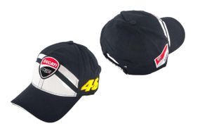 Бейсболка DUCATI (чорно-біла)