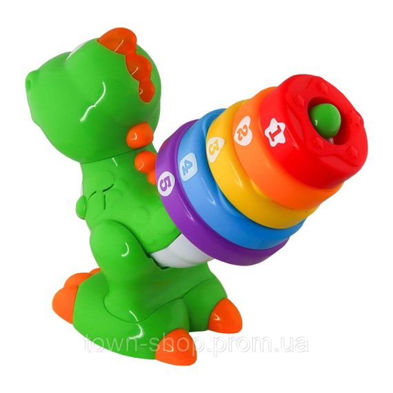 Двуязычная развивающая игрушка Kiddi Smart – Динозаврик | Зображення 5