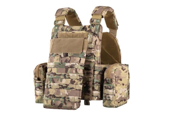 Плитоноска 2E Tactical , Тип 5, з кишенями для бічного захисту, камуфляж (2E-MILPLACARTYPE5-Y2-CC) | Зображення 5