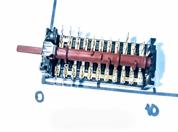 Переключатель двенадцатипозиционный  ПМ 82 10 01 Gottak (Испания) | Зображення 1