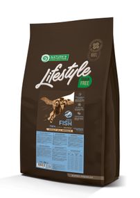 Корм Nature's Protection Lifestyle Grain Free White Fish Adult All Breeds сухой с белой рыбой для взрослых собак 10 кг