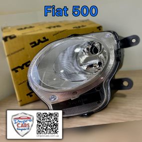 Fiat 500 с 2011 фара ліва, дальнього світла з ходовими вогнями  H1/W21, 51786772