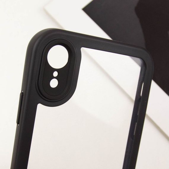 TPU чехол Transparent + Colour 1,5mm для Apple iPhone XR (6.1") | Зображення 3