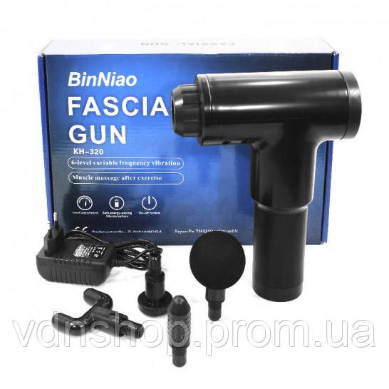 Массажер для шеи электрический Fascial Gun KH-320, Массажер дял шеи и спины Аппарат для массажа TP-82 | Зображення 9