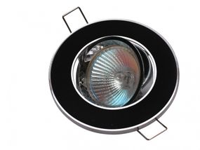 Світильник точковий HDL-DT 30 BLACK/CHR MR16