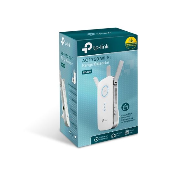 Повторювач Wi-Fi сигналу TP-Link RE450 AC1750 1хGE LAN ext. ant x3 (RE450) | Зображення 8