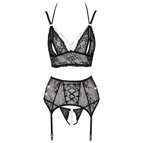 Комплект білизни Bra Suspender Set M | Зображення 3