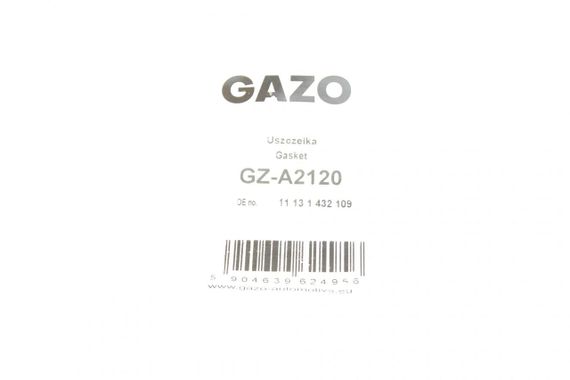 Прокладка поддона BMW 3 E46 E36 1.6i 1.9i 98-06 M43 GZ-A2120 | Зображення 1