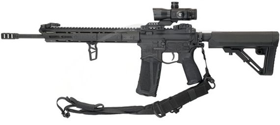 Ремінь Leapers Bolla 2/1-точечный с QD-антабками Двоточковий ремінь збройовий Двоточковий ремінь Ремінь збройовий двоточковий | Зображення 1