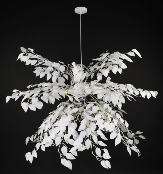 Люстра підвісна на 4 лампочки 27741 Білий 70-210х110х110 см.