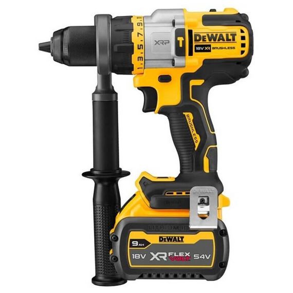 Дриль-шуруповерт акумуляторний безщітковий ударний 126 Нм DeWALT DCD999X1 | Зображення 1