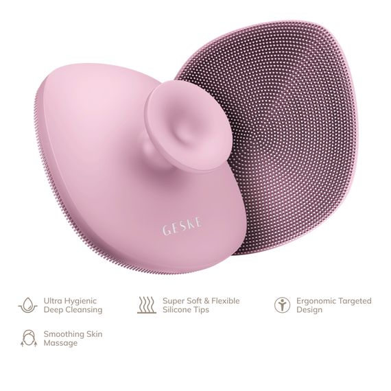 Щітка для тіла GESKE Body Brush 4в1 starlight, Рожевий | Зображення 1