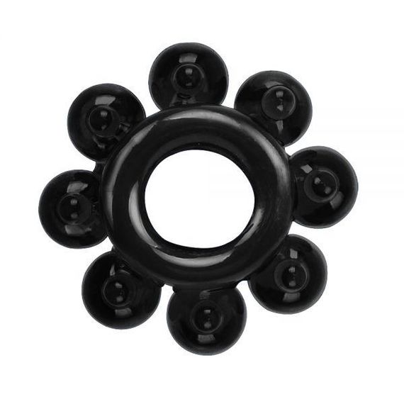 Набір рекційних кілець Cock Rings Set, Black Sex Aura | Зображення 4