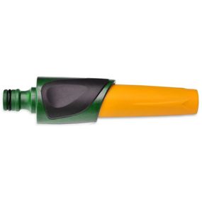 Насадка на шланг пластикова регульована, 3/4", 1/2" VERANO | 72-132
