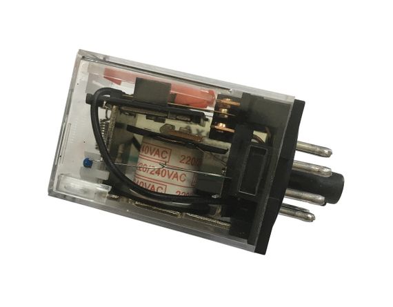 Реле проміжне РП3к2-MK2P 10А 220АС LED 2p Ny95505124 | Зображення 2
