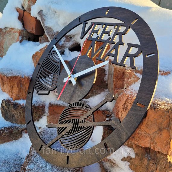Настінний годинник з логотипом компанії Корпоративний подарунок тематичний брендований годинник | Зображення 3