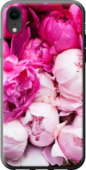 Чехол на iPhone XR Розовые пионы "2747u-1560-17620"