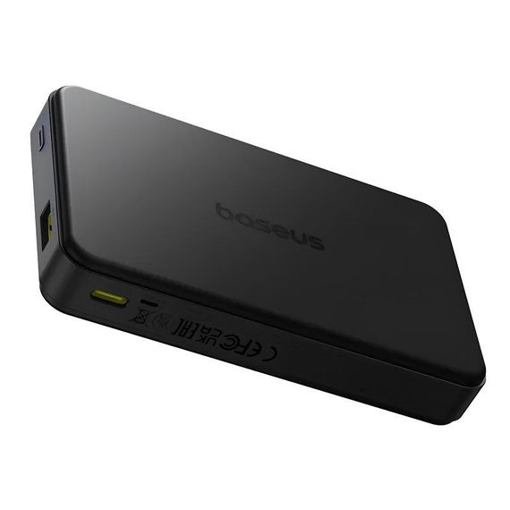 Портативний ЗП Power Bank Baseus Airpow II OS Qi2 22.5W з БЗП 10000 mAh (P10080000) Cosmic Black | Зображення 2
