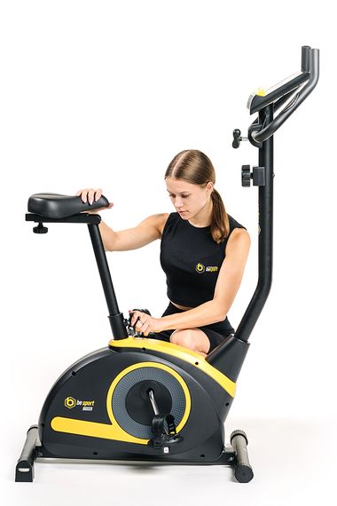 Велотренажер Besport BS-1040 BOXER магнітний чорно-жовтий | Зображення 7