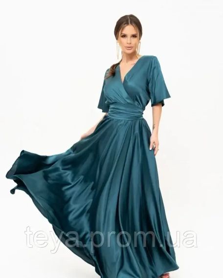 Платье для женщин цвет зеленый размер L FI_007699 | Зображення 3