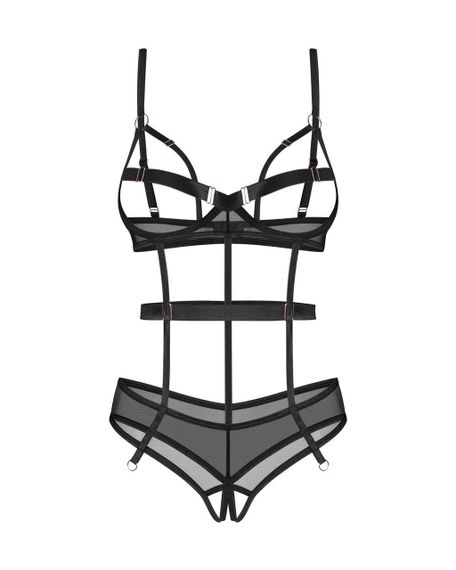Боді Obsessive Euridia crotchless teddy M/L Sex Aura | Зображення 3