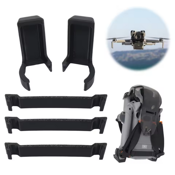 Кріплення-проставка для дрона DJI Mini 5 Pro збільшення висоти складаний захист | Зображення 1