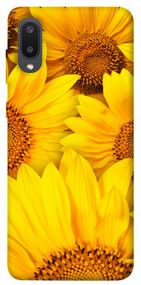 Чохол IBANAN Букет соняшників для Samsung Galaxy A02