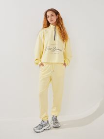 Світшот з принтом жіночий LAWA P-WB02412 S Лимонний shop (2000999589102)