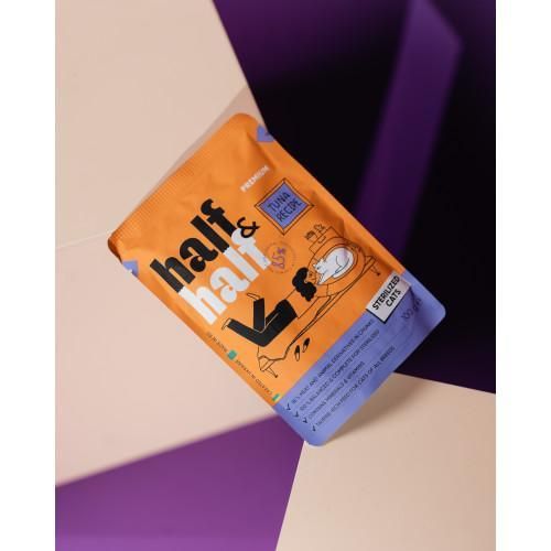 Корм влажный Half&Half для стерилизованных кошек, кусочки с тунцом в соусе в форме пауча, 100 г | Зображення 2