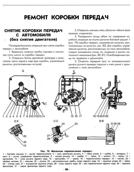 Москвіч 412 / 427 / 434. Посібник з ремонту та техобслуговування. Книга | Зображення 7