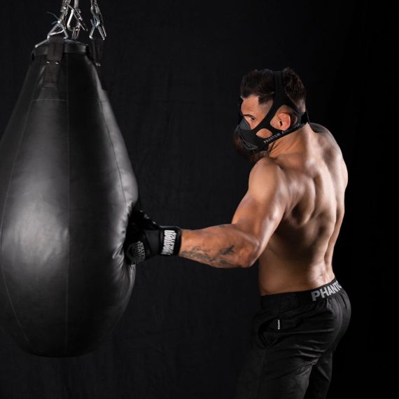 Маска для тренировки дыхания Фантом Training Mask Black S | Зображення 8