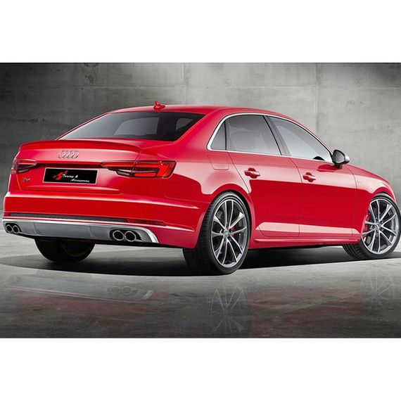 Диффузор заднего бампера DPT (2016-2019) для Ауди A4 B9 | Зображення 4