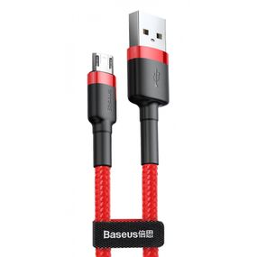 Кабель Baseus Cafule Micro USB 1.5A (2m), Красный, 1.5 м