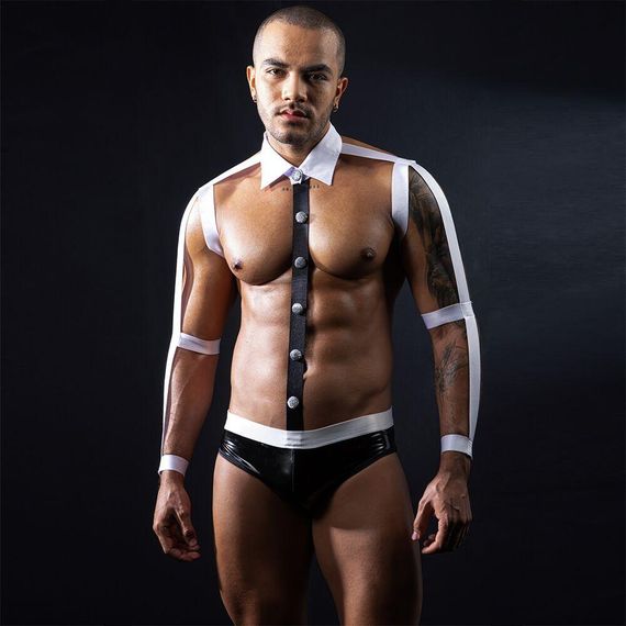 Мужской эротический костюм официанта JSY 9139 One Size sexstyle