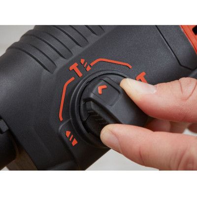 Перфоратор Black&amp;Decker SDS-Plus, 650 Вт, 1.6 Дж, 3 режима, кейс, 3.57 кг (BEHS01) | Зображення 6