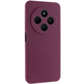 Чохол Silicone Cover Lakshmi Full Camera (AAA) для Xiaomi Redmi 14C / Poco C75 Бордовий / Plum