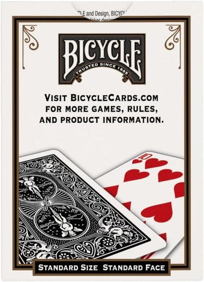 Игральные карты Bicycle Standard Playing Cards Черные | Зображення 3