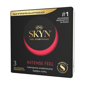 Безлатексные премиум-презервативы SKYN Intense Feel 3 шт