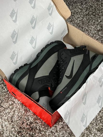 Кросівки зимові Rivah Gore-Tex Khaki Black Fur Хутро А4744 | Зображення 6