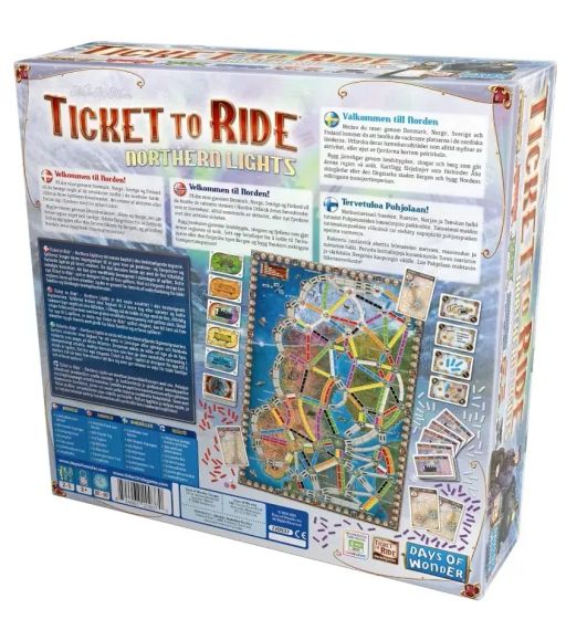 Настольная игра Ticket to Ride: Northern Lights (Билет на поезд: Северное сияние) | Зображення 4