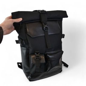 Рюкзак Rolltop мужской женский для путешествий и ноутбука, Ролтоп большой DZ-119 для города.