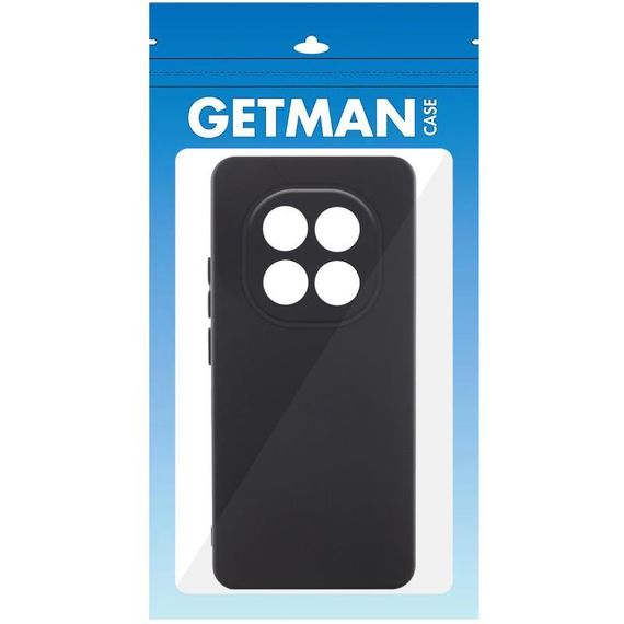 Чехол TPU GETMAN Liquid Silk Full Camera для Xiaomi Redmi Note 15 Pro 4G Черный / Black | Зображення 1