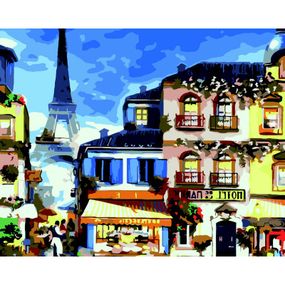 Картина по номерам ZiBi Париж 40*50 см ART Line (ZB.64167) - Топ Продаж!
