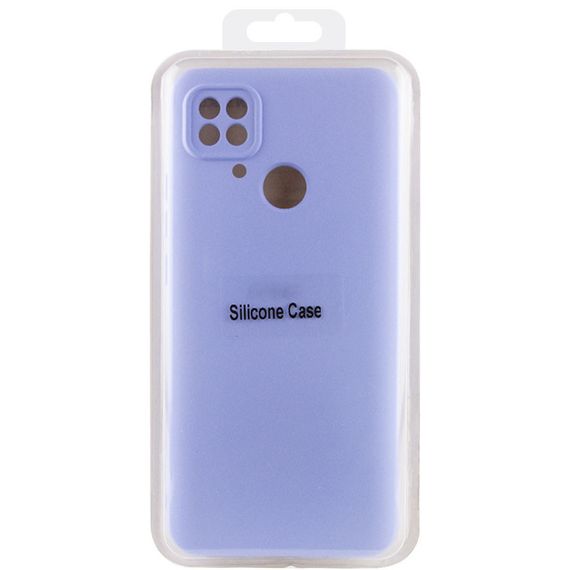 Чехол Silicone Cover Lakshmi Full Camera (A) для Xiaomi Poco C40 Сиреневый / Dasheen | Зображення 3