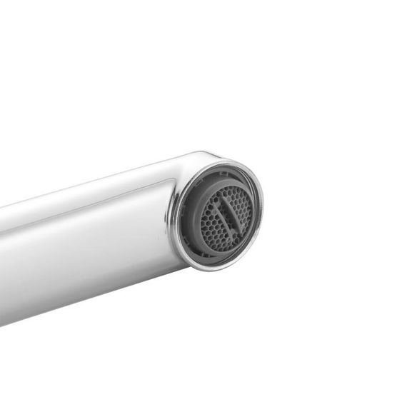 Смеситель латунный для ванны Lidz Orion 005 с поворотным изливом (c душевым гарнитуром) (k35) LDORI005CRM48094 Chrome | Зображення 5