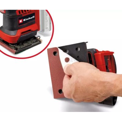 Шлифовальная машина Einhell TE-OS 18/113 Li - Solo 18, 113х101мм, 1.04кг (без АКБ и ЗУ) (4460731) | Зображення 8
