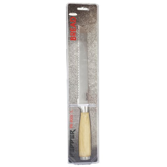 Нож для хлеба PR-4002-3 Wood PEPPER 20.3 см